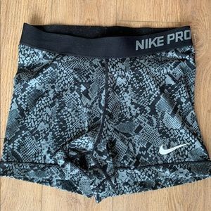 Nike pros little shorts